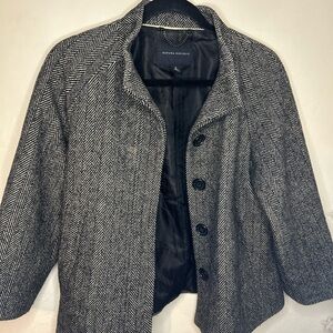 Banana Republic Women's Herringbone Pea Coat